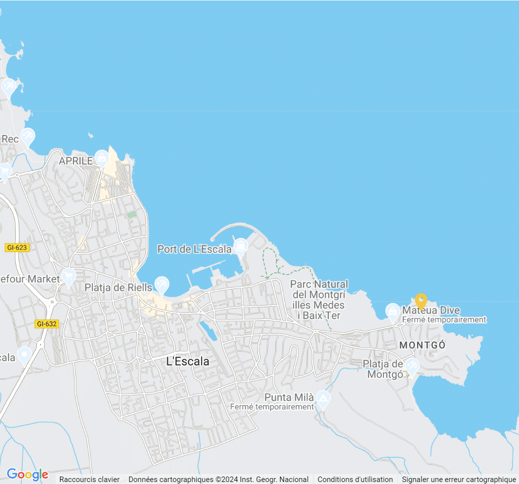 Map Villa Harmoni Escala emplacement